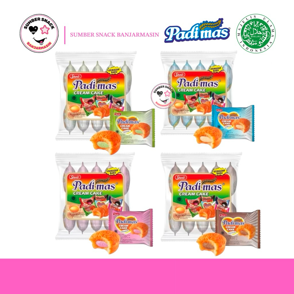 Jual (Pack) Padimas Cream Cake Pack (Isi 10 Pcs/Pack) (10x8g) (4 Varian ...