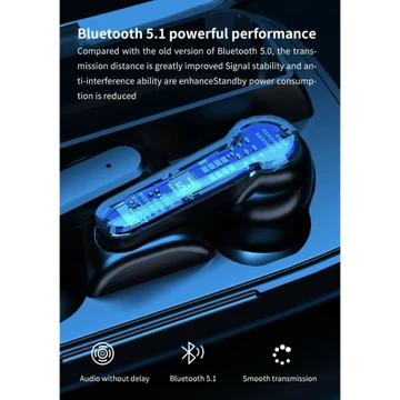 TWS M19 Bluetooth 5.1 HiFi Sound Touch Control
