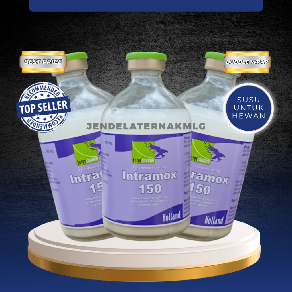 Jual INTRAMOX-150 ISI 100 ML - AB Membunuh Bakteri Pada Saluran Cerna ...
