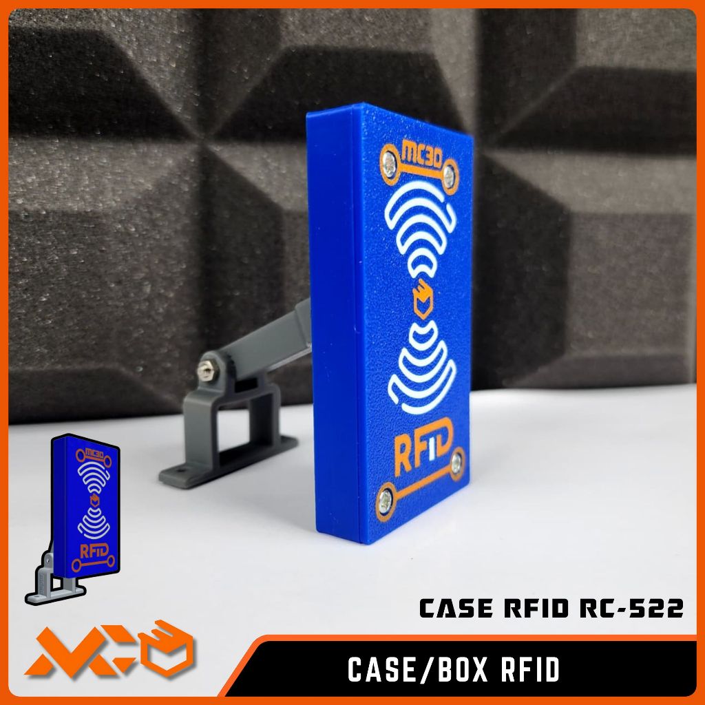 Jual CASE RFID RC-522 RFID RC522 CASE BOX HOLDER RFID DENGAN KAKI ...