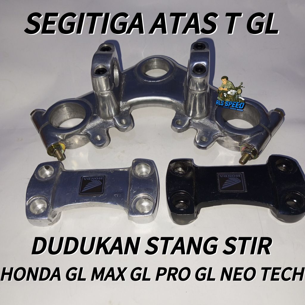 Jual SEGITIGA ATAS T HONDA GL + DUDUKAN STANG | GL MAX / GL PRO / GL ...
