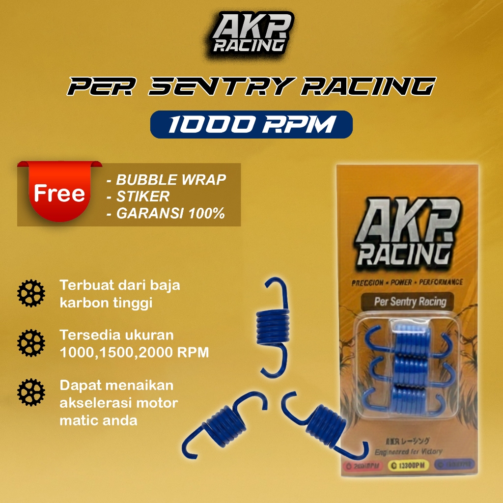 Jual AKR RACING - PER SENTRI PER OTOMATIS PER GANDA PER KOPLING 1000 ...