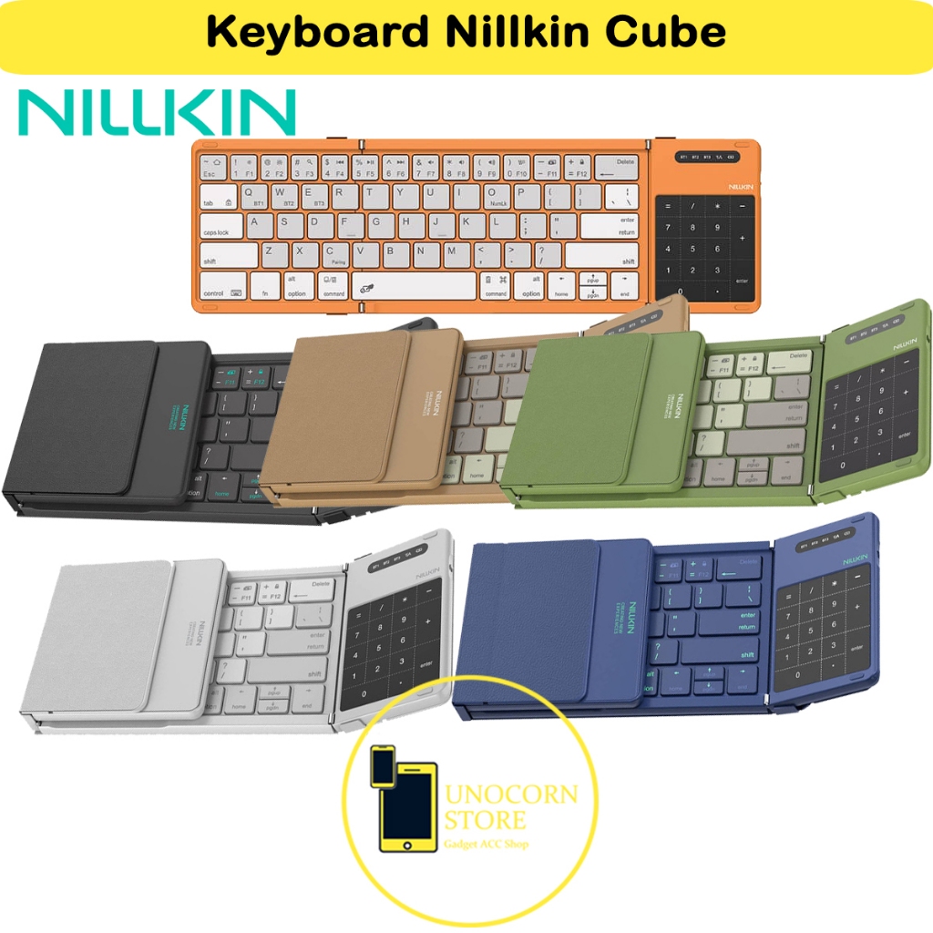 Jual Bluetooth Keyboard Nillkin Cube Touchpad for Laptop/PC/Tablet ...