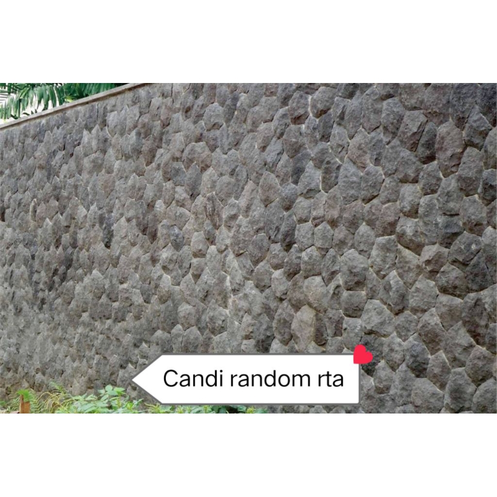 Jual Batu candi random rta ukuran campur harga per M2 | Shopee Indonesia
