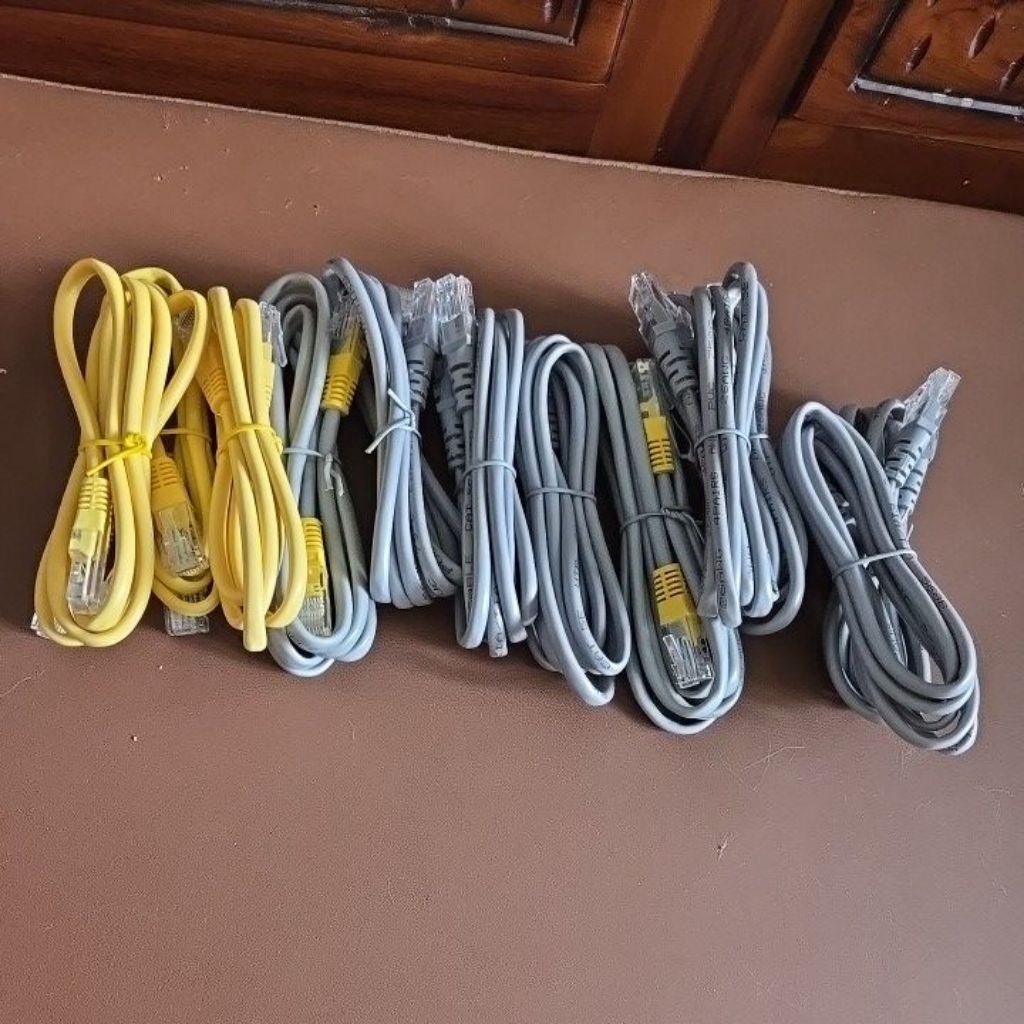 Jual KABEL LAN kuning GIGABIT 8 PIN HARGA GROSIR | Shopee Indonesia