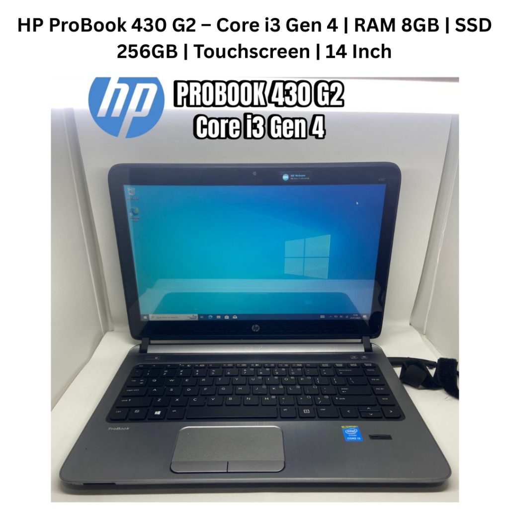 Jual HP ProBook 430 G2 – Core i3 Gen 4 | RAM 8GB | SSD 256GB ...