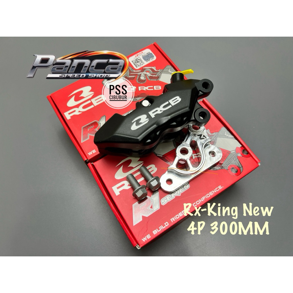 Jual KALIPER RCB R1 4 PISTON RX KING NEW RXK OLD PLUS BREKET CAKRAM ...
