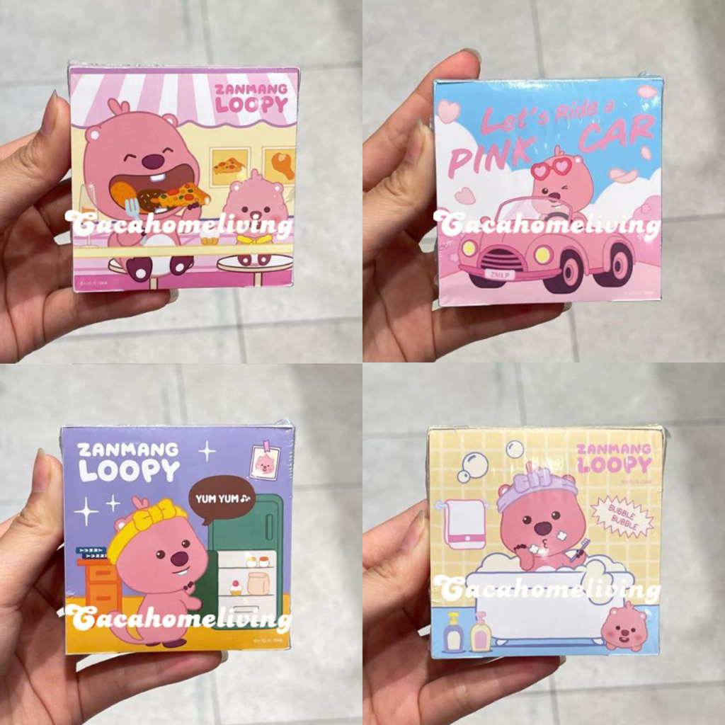 Jual Miniso x Loopy - Sticky Note / Memo Pad Zanmang Loopy Collections ...