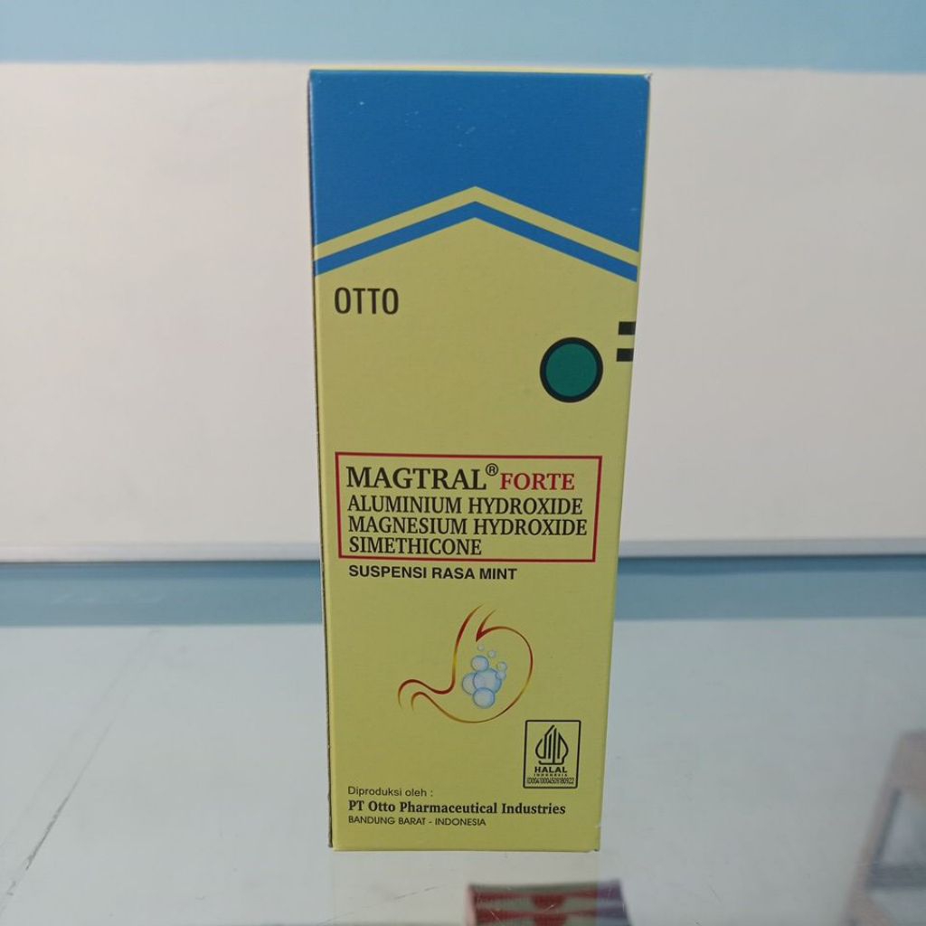 Jual Magtral Forte Suspensi rasa Mint 120ml - Obat Asam lambung ...