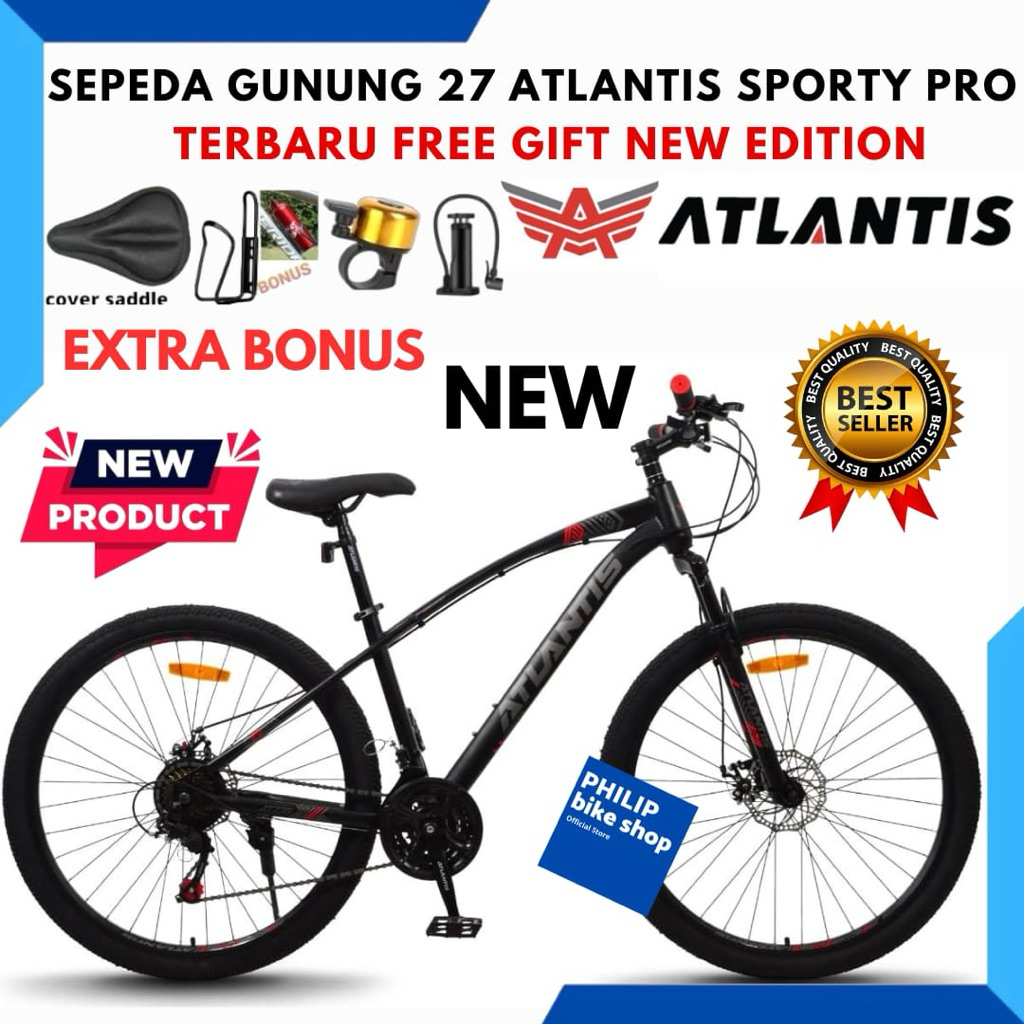 Jual Sepeda Gunung MTB 27.5 Atlantis Rem Discbrake Operangigi Terbaru ...