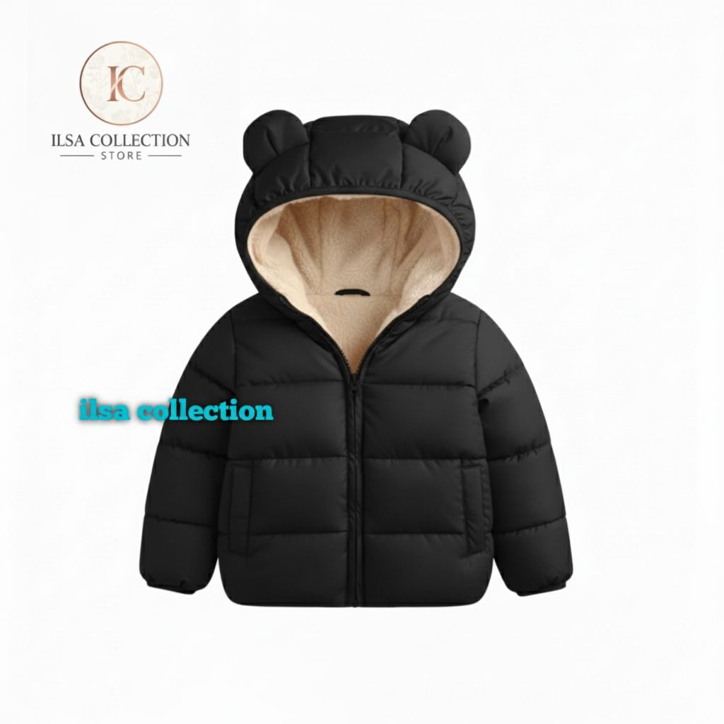 Jual ilsa collection store jaket laki laki perempuan puffer lapis bulu ...
