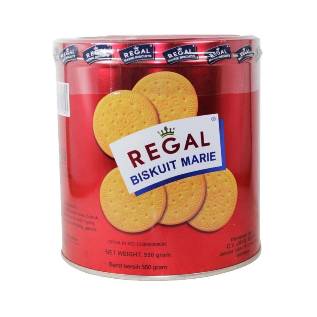 Jual Roti Marie Regal Kaleng 550 gram | Shopee Indonesia