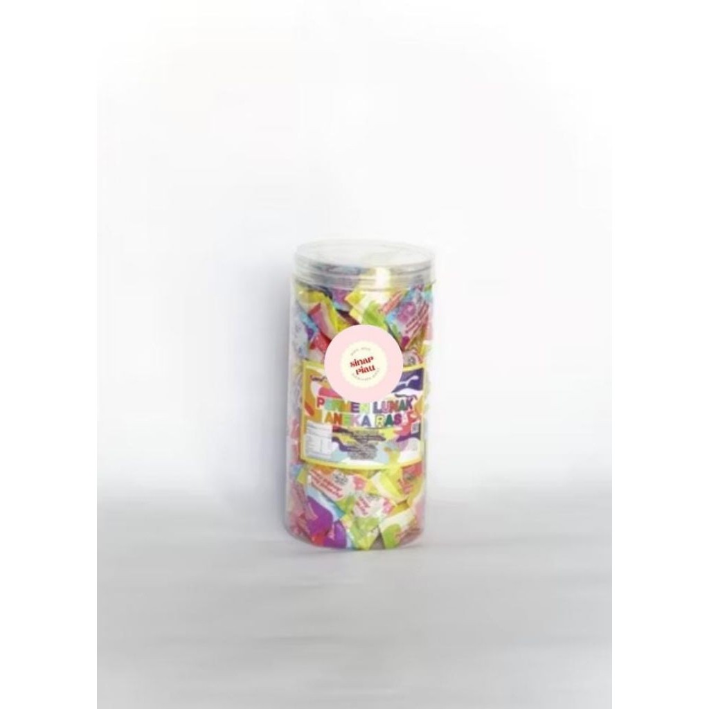Jual PERMEN LUNAK ANEKA RASA ISI 120 X 4.5g dikemas dalam botol ...