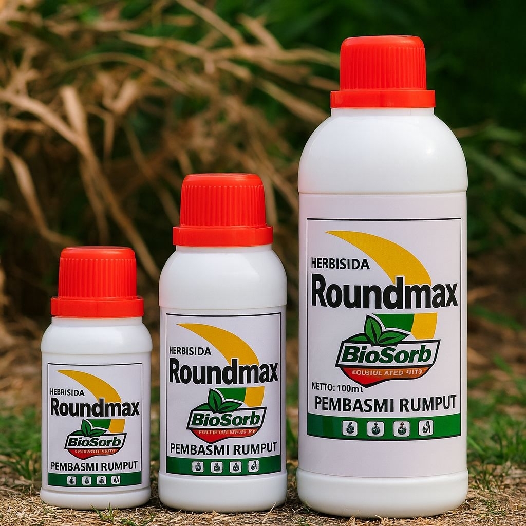 Jual Roundmax Herbisida Pembasmi Rumput Gulma 100ml 250ml 500ml - Racun ...