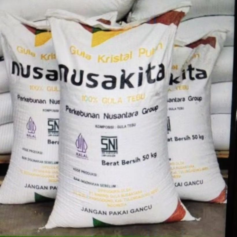 Jual (NISHOP) LANGSUNG KIRIM GULA LOSS NUSAKITA DAN RAJA GULA 1 SAK ISI ...