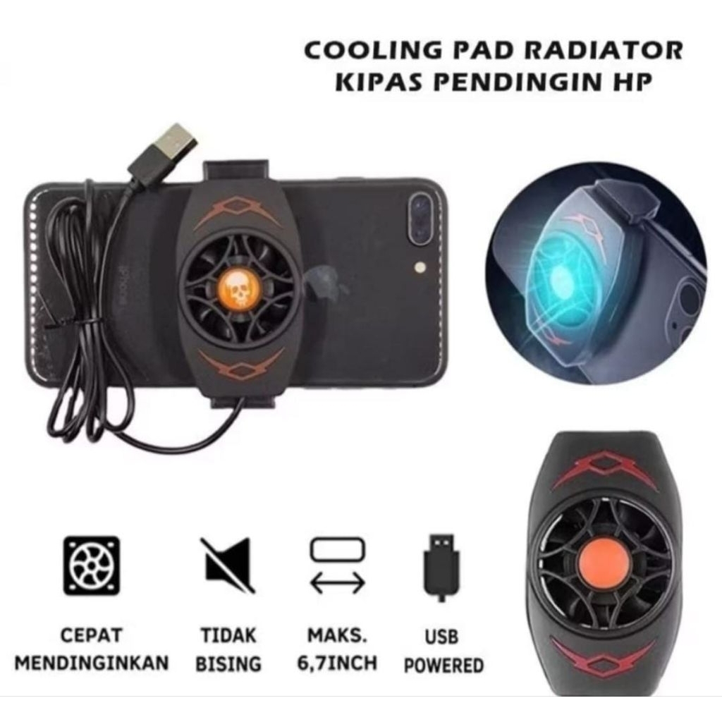 Jual radiator hp kipas pendingin hp gaming | Shopee Indonesia