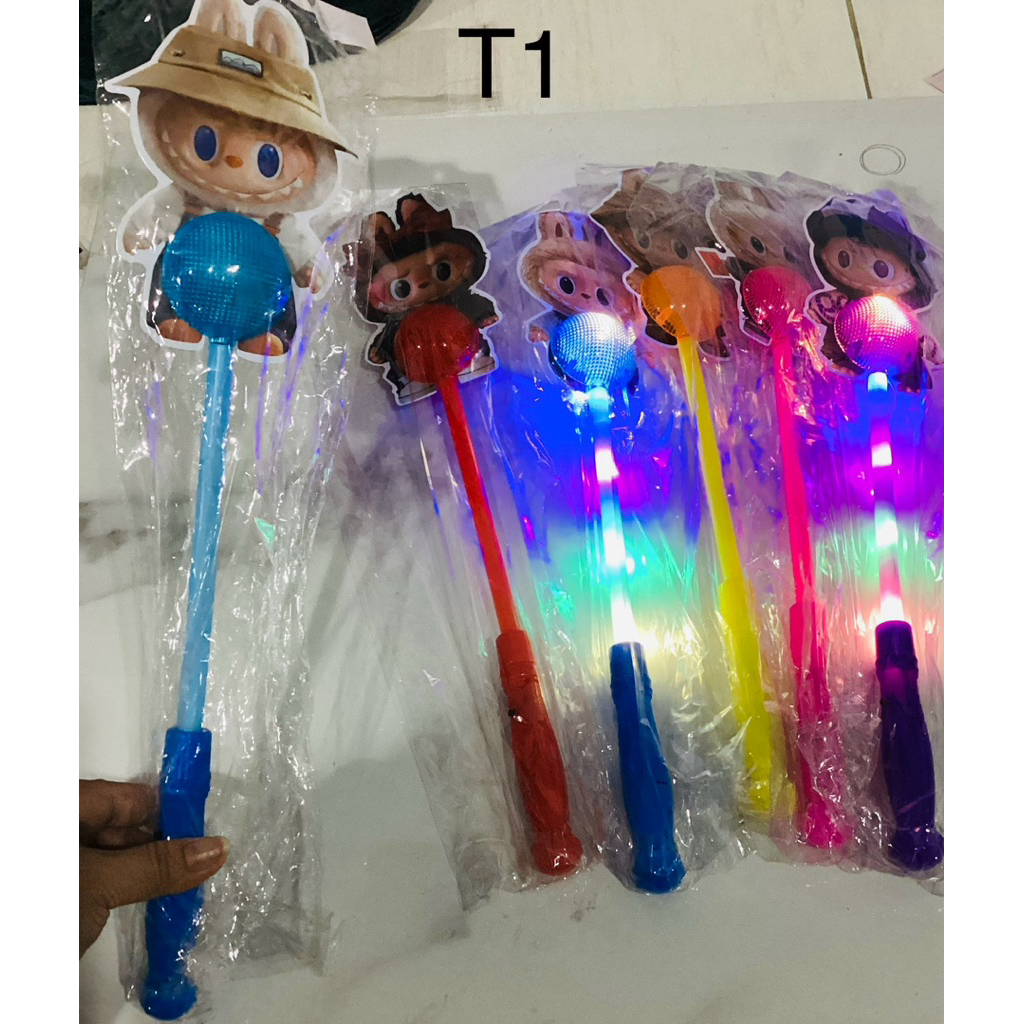 Jual T1 TONGKAT LED LABUBU,stick lampu Tongkat pesta Labubu pawai anak ...