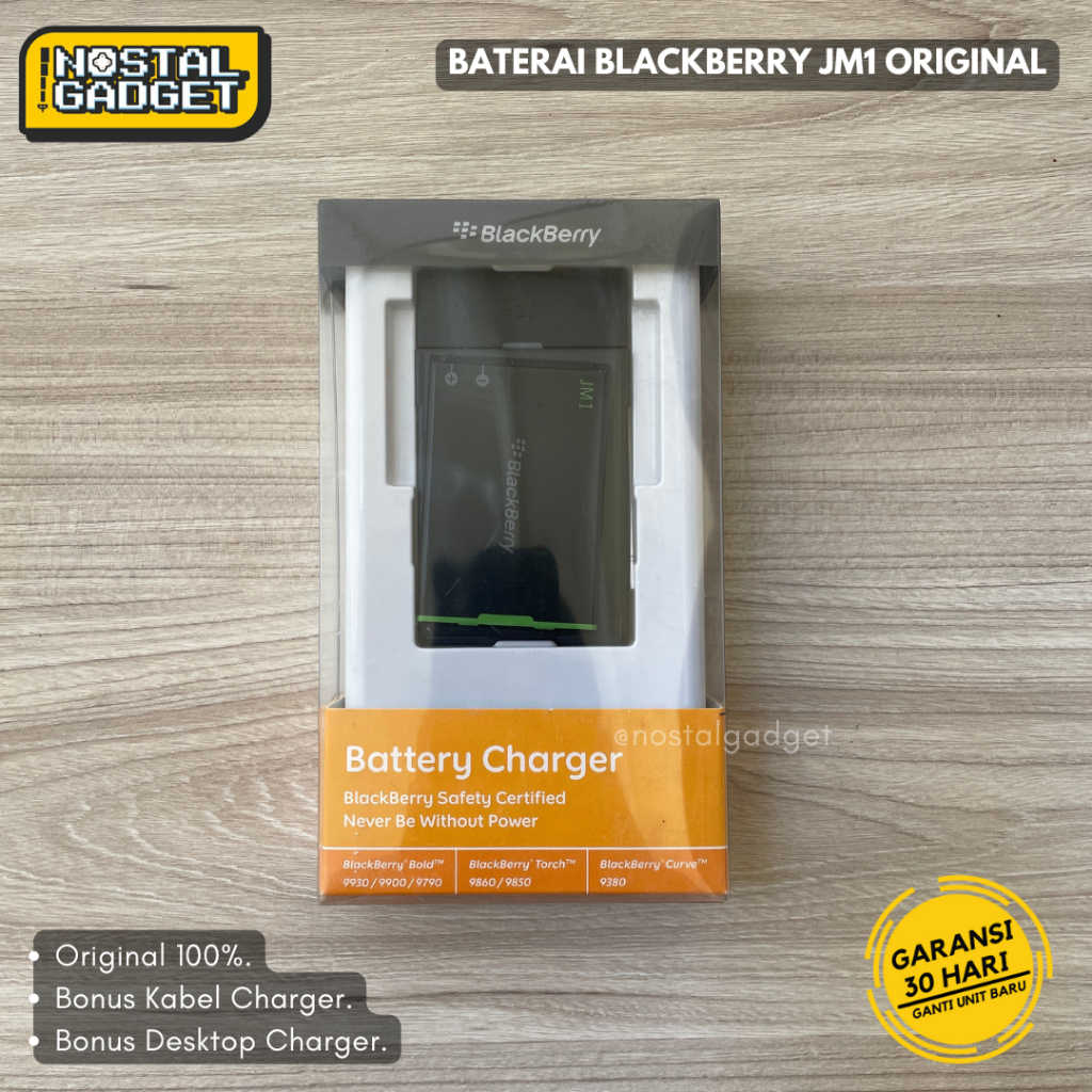 J-M1, Batteria Originale Blackberry Bold 9900, Bold 9930