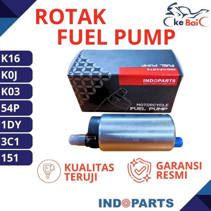 Jual Indoparts Fuel Pump Rotak Motor BeAt Vario Scoopy supra mio x-ride ...