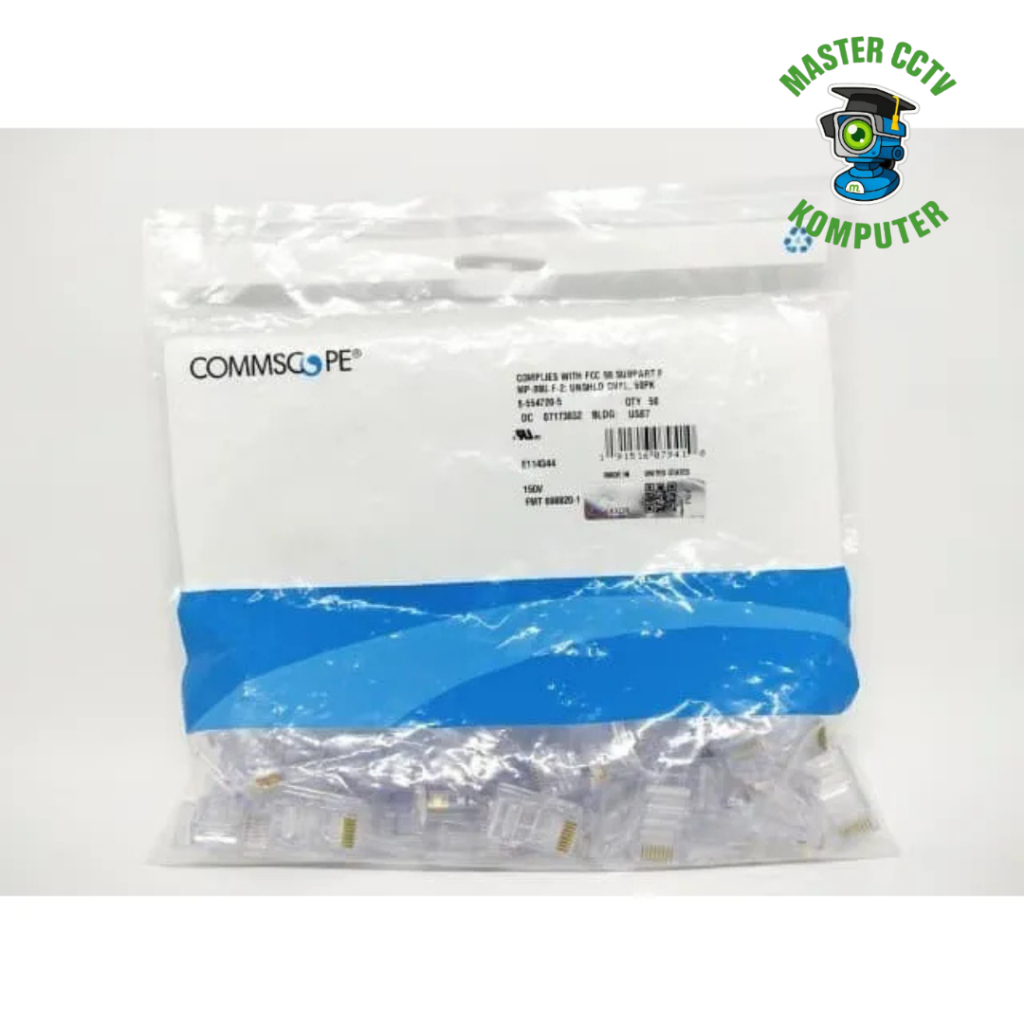 Jual KONEKTOR RJ45 CONNECTOR RJ45 COMMSCOPE | Shopee Indonesia