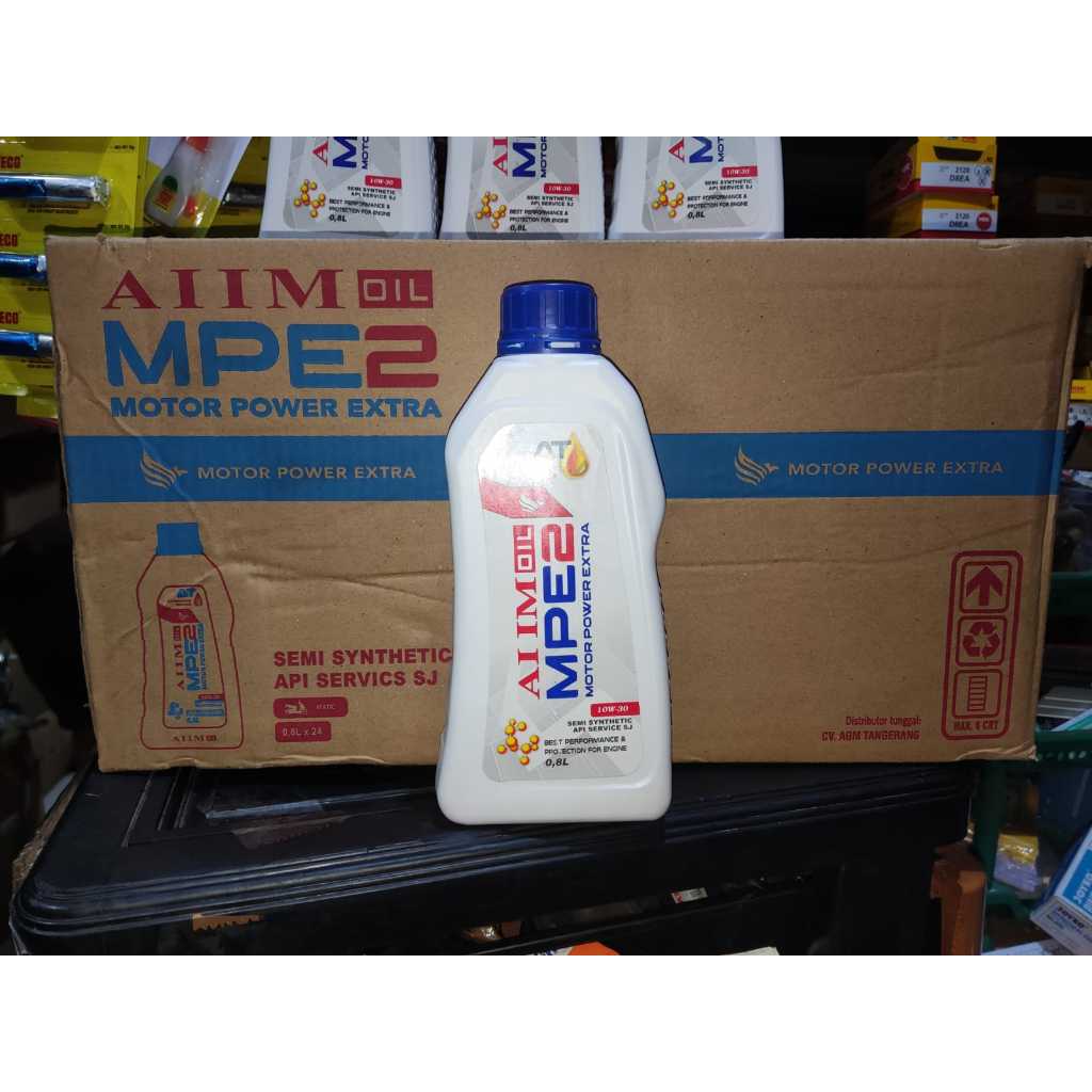 Jual OLI MESIN MPE2 MATIC SCOOTER 800ML 20W-40 MOTOR POWER EXTRA OLI ...