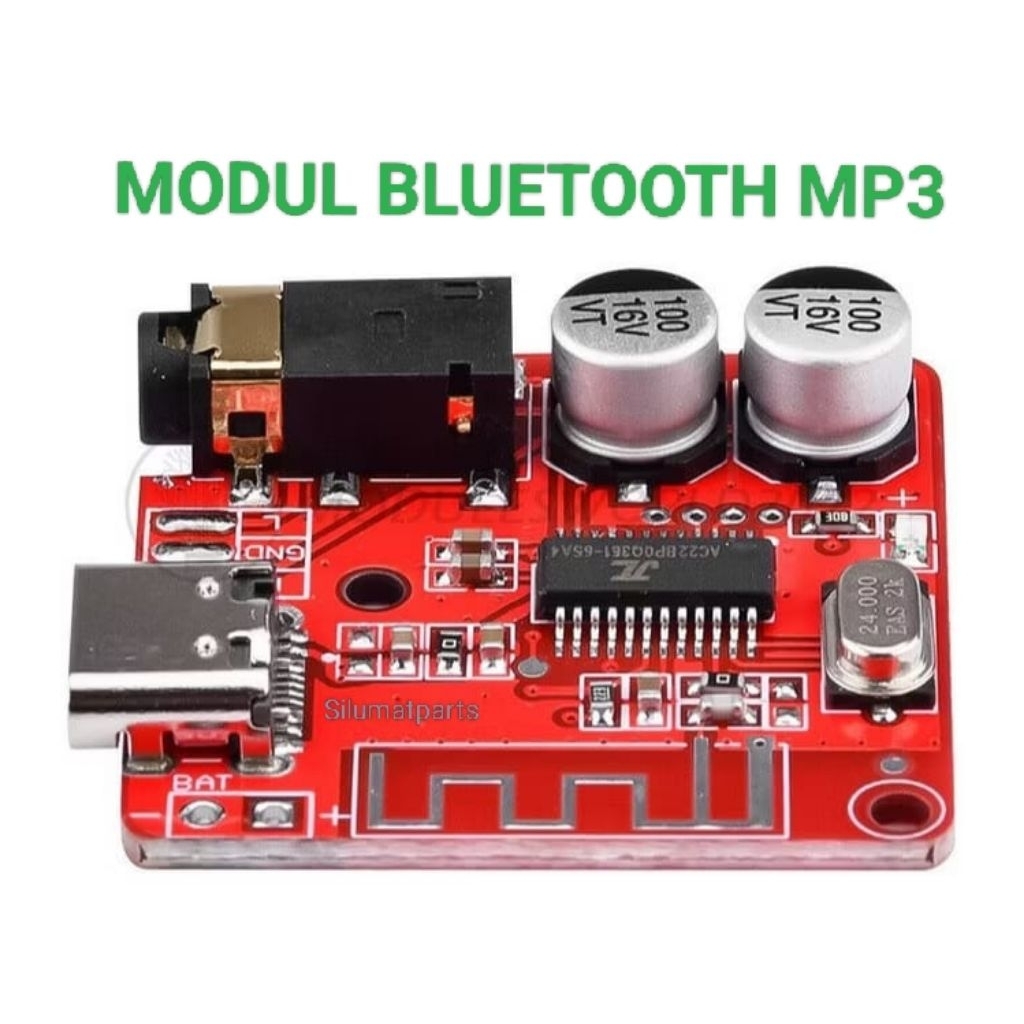 Jual Modul Bluetooth MP3 / Module Bluetooth 3.7-5V Stereo audio ...