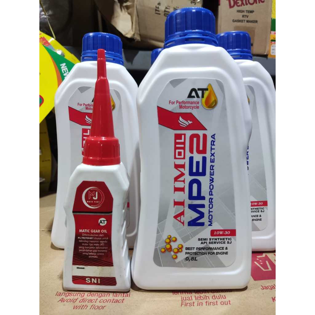 Jual [BONUS OLI GARDAN] OLI MESIN MPE2 MATIC SCOOTER 800ML 20W-40 MOTOR ...