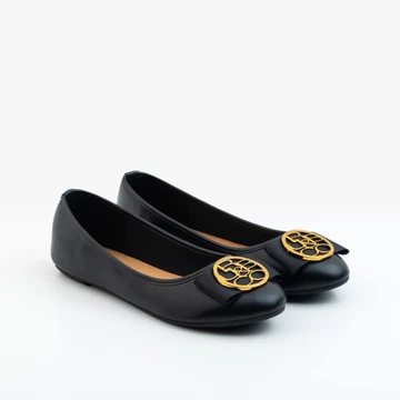 URBAN CO Essentials Flat Shoes Wanita Sepatu Slip On Flatshoes Perempuan Mura