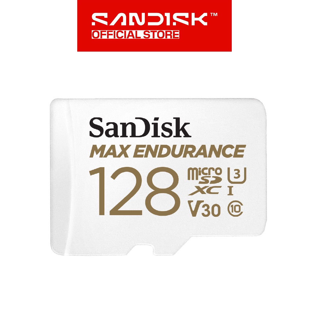 SANDISK microSDHC / microSDXC Max Endurance 32GB / 64GB / 128GB / 256GB for CCTV IP Cam 4K Video Monitoring (4)