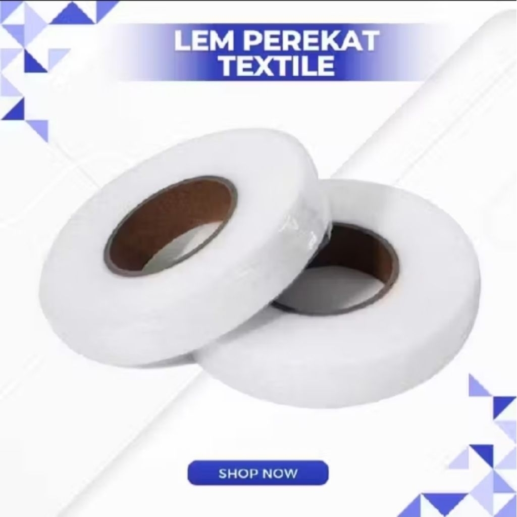 Jual 1 Roll Lem perekat kain 2 sisi TANPA JAHIT / Lem kain visofix ...