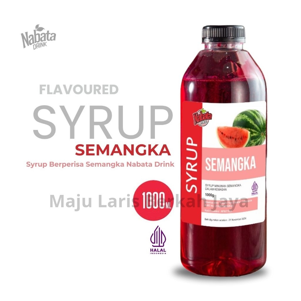 Jual Sirup semangka merah premium 1liter | syrup semangka untuk kedai ...