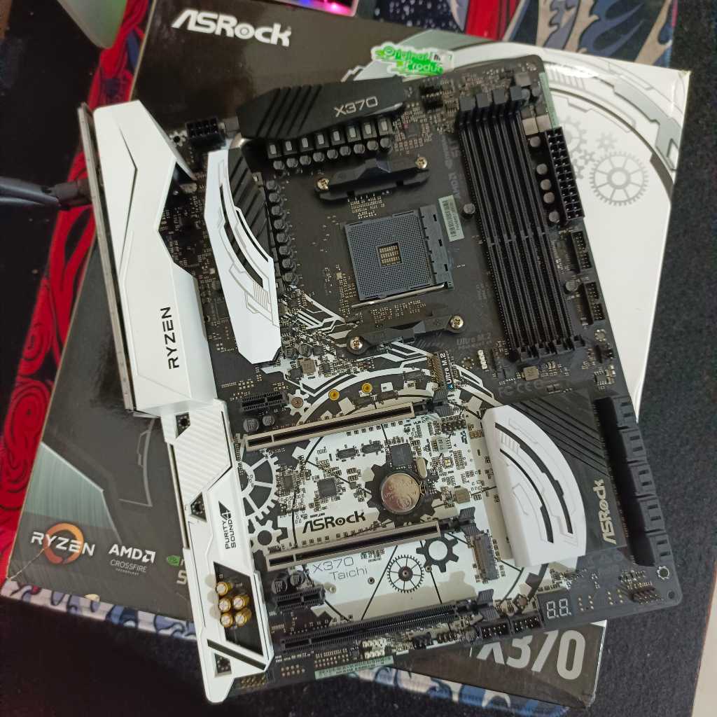 Jual MOTHERBOARD AMD CHIPSET X370 AM4 SUPPORT RYSEN 5000 SERIES ...