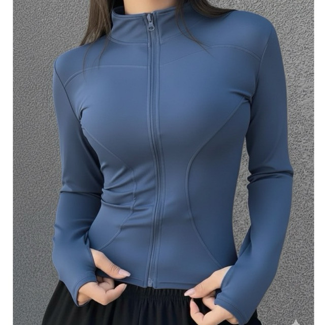 Jaket Olahraga Wanita Gym Yoga Senam - Jaket Wanita