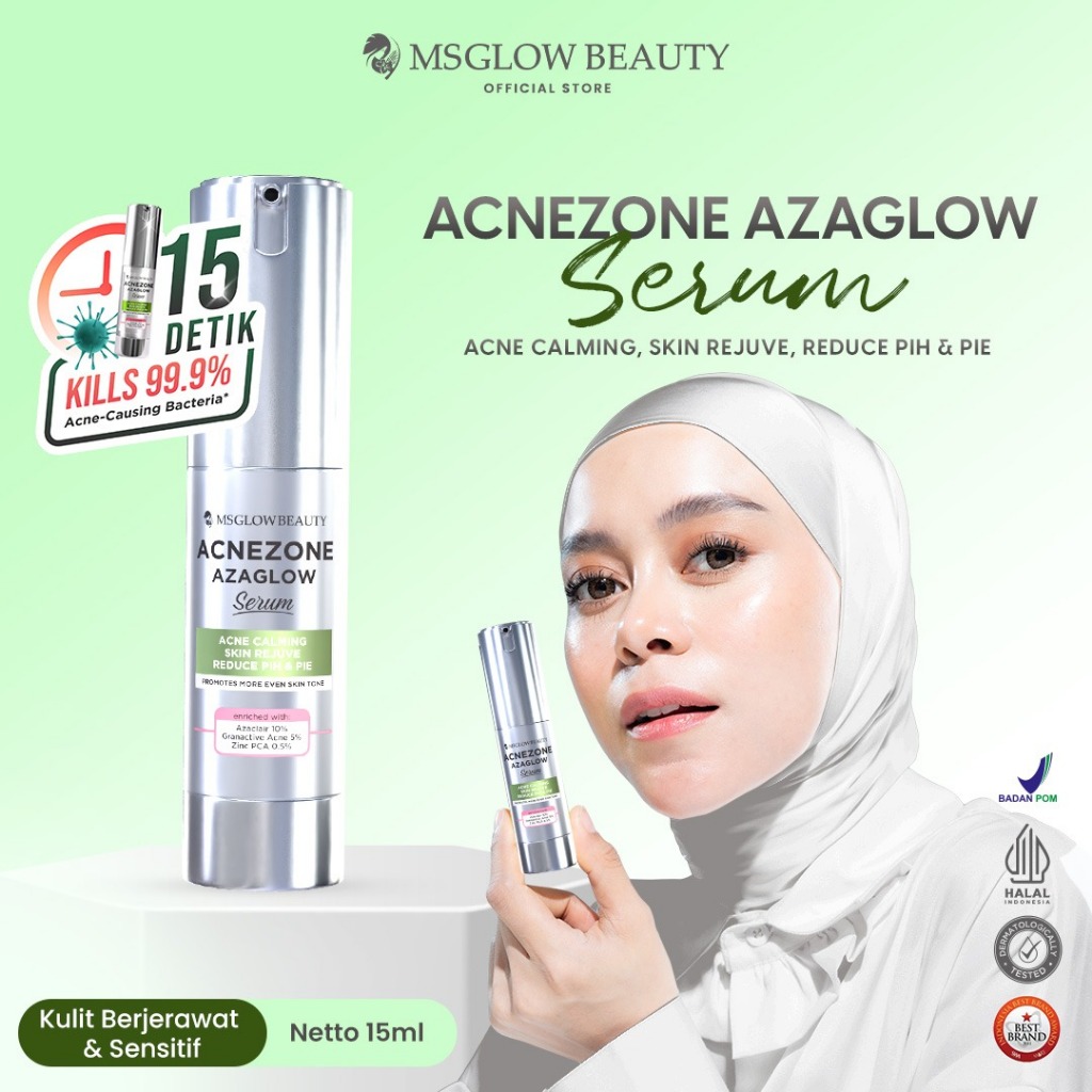 MS GLOW - ACNEZONE AZAGLOW SERUM