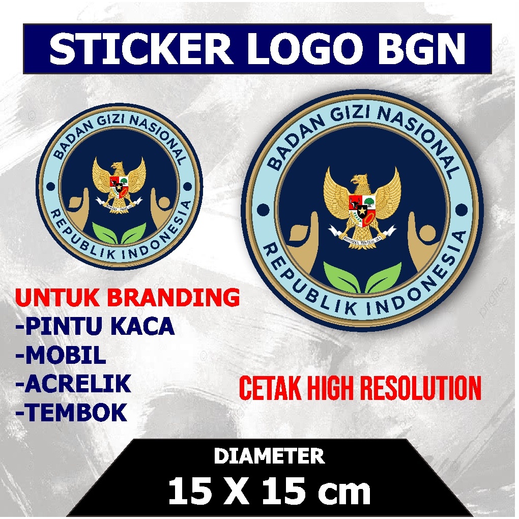 Jual LOGO MBG LOGO BGN LOGO BADAN GIZI NASIONAL | Shopee Indonesia
