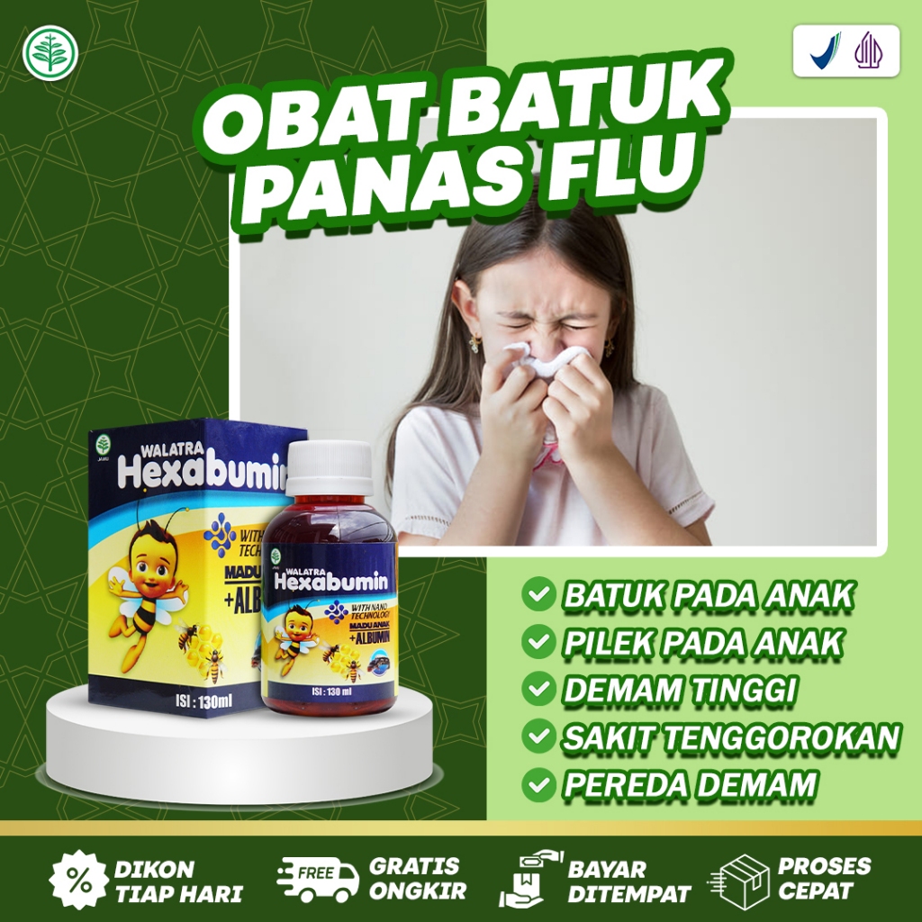 Jual Obat Anak Batuk Pilek Panas Flu Anak 1 Tahun Madu Untuk Mengatasi ...