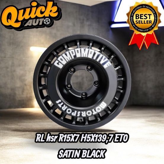 Jual VELG MOBIL COMPOMOTIVE R15 UNTUK KATANA, JIMMY, ESCUDO, VITARA ...