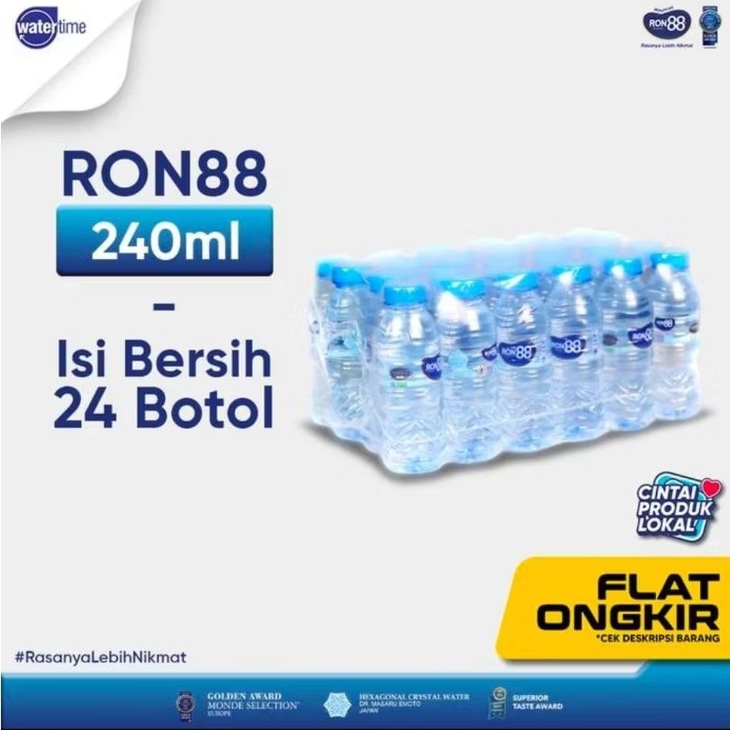 Jual RON 88 RON88 240ML 1 DUS ISI 24BOTOL 240 ML | Shopee Indonesia