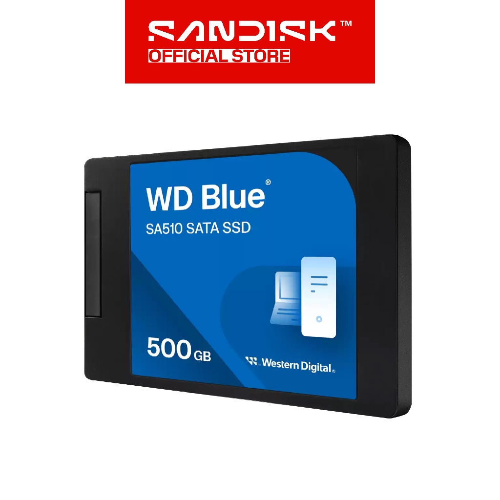 WD Blue SSD SA510 Internal 250GB / 500GB / 1TB / 2TB  SATA III 2.5" (2)
