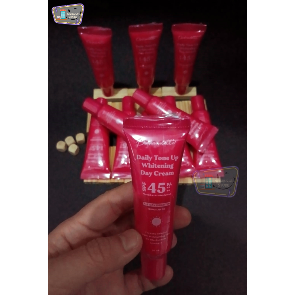 Jual CUCI GUDANG!!!! HARGA PROMO PinkRoulette Daycream Sunscreen Tone ...