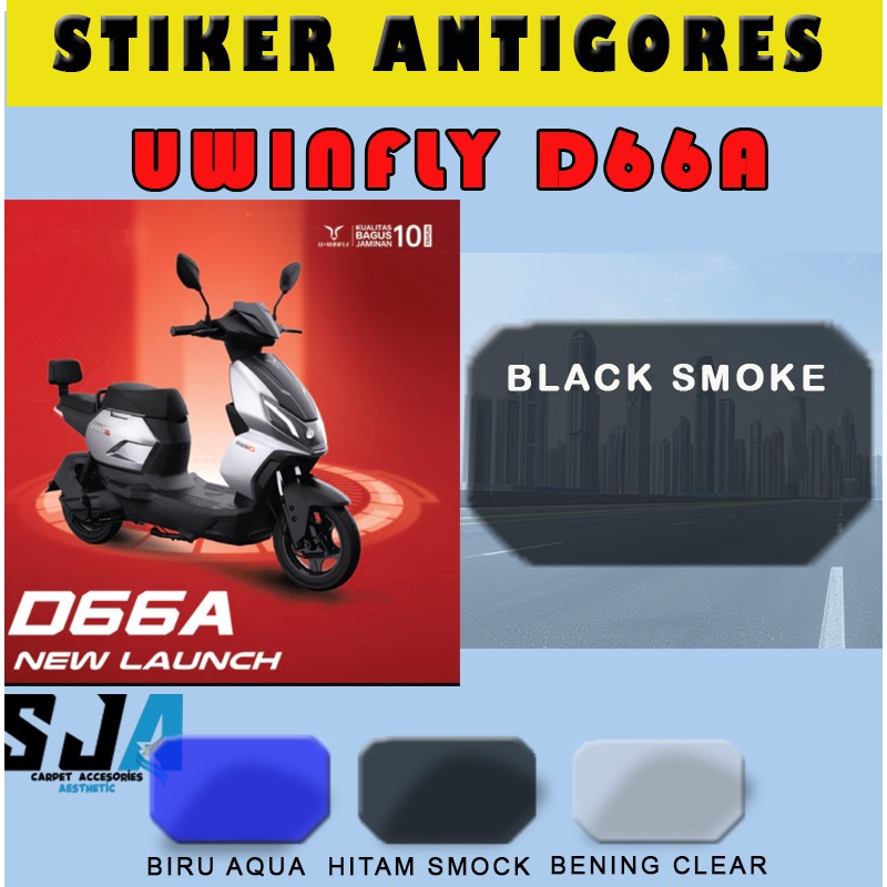 Jual ANTIGORES Spidometer UWINFLY D66A/D66B Pelindung Speedometer ...
