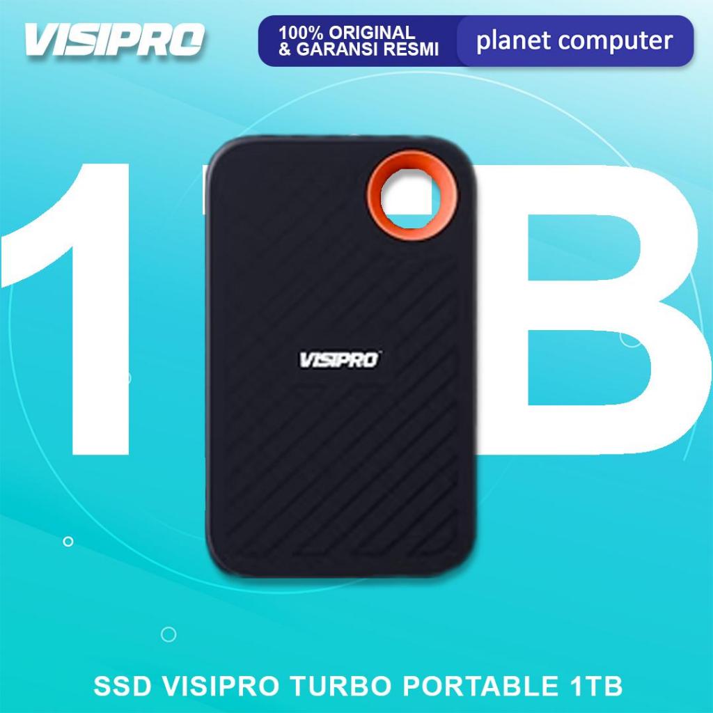 Jual VISIPRO TURBO SSD Eksternal Portable 1TB UP TO 2,000 MB/S READ ...
