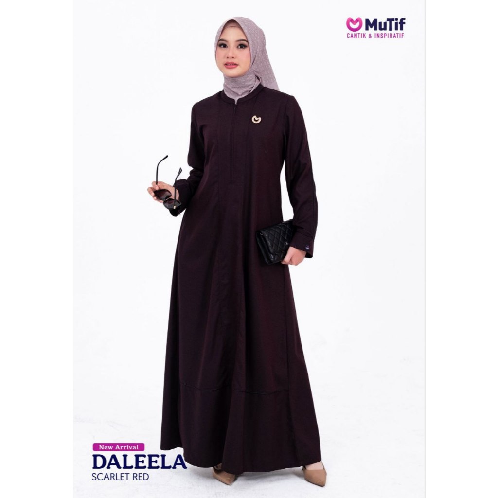 Jual MUTIF SARIMBIT 2026 MUTIF DALEELA DIMITRI SCARLET RED | Family Set ...