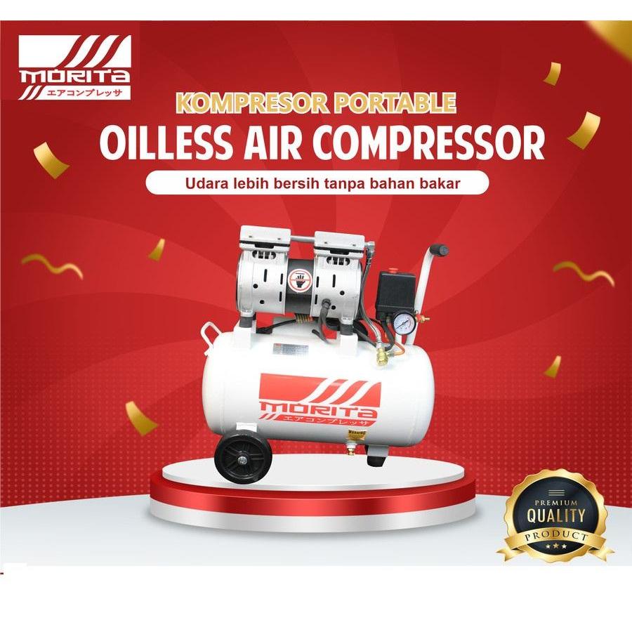 Jual Morita Compressor Listrik silent Kompresor Pompa Angin (1 HP ...