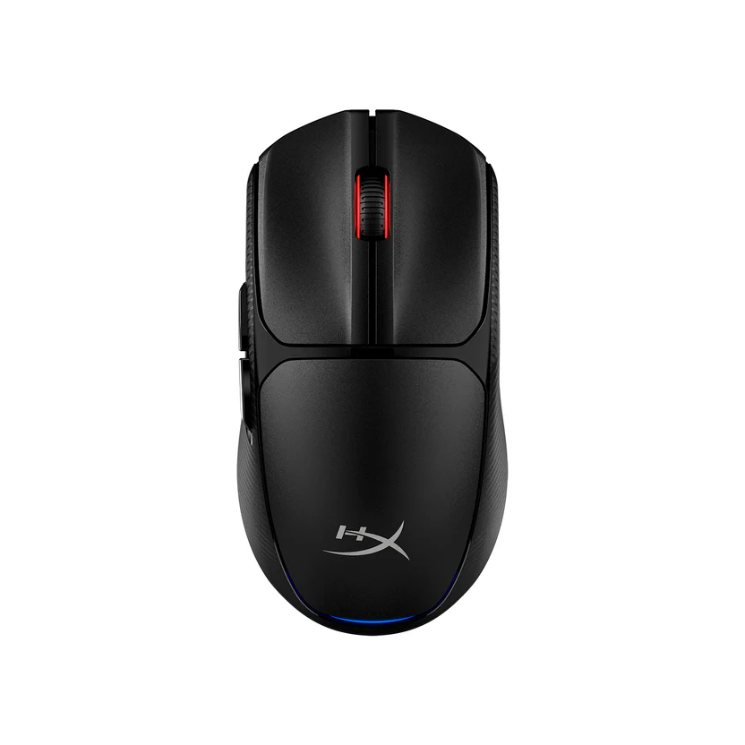 HyperX Mouse Gaming Pulsefire Fuse Wireless - Black 12000 DPI 6 Buttons LED RGB Lighting Lightweight Ergonomic Original Promo Cicilan Murah Non Silent (2)