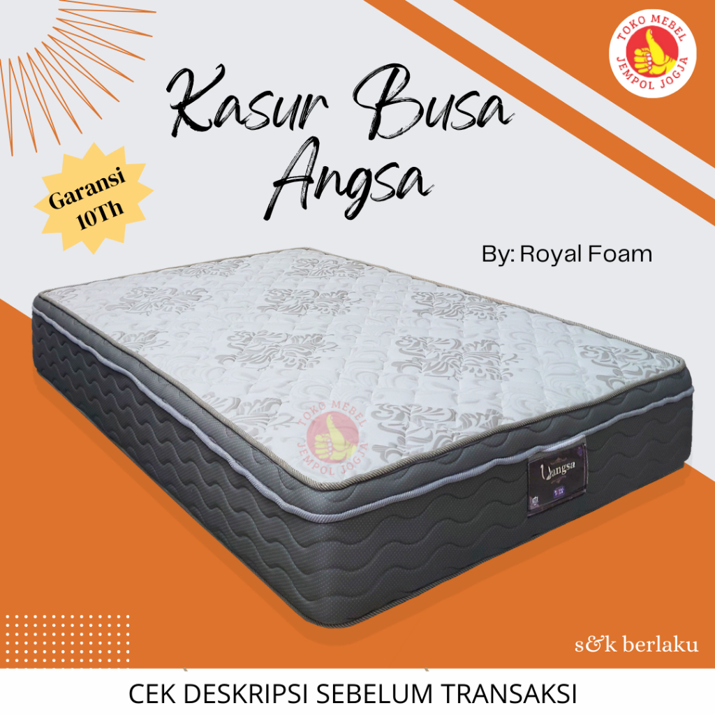 Jual Kasur busa royal angsa rebounded tebal 30cm | Shopee Indonesia