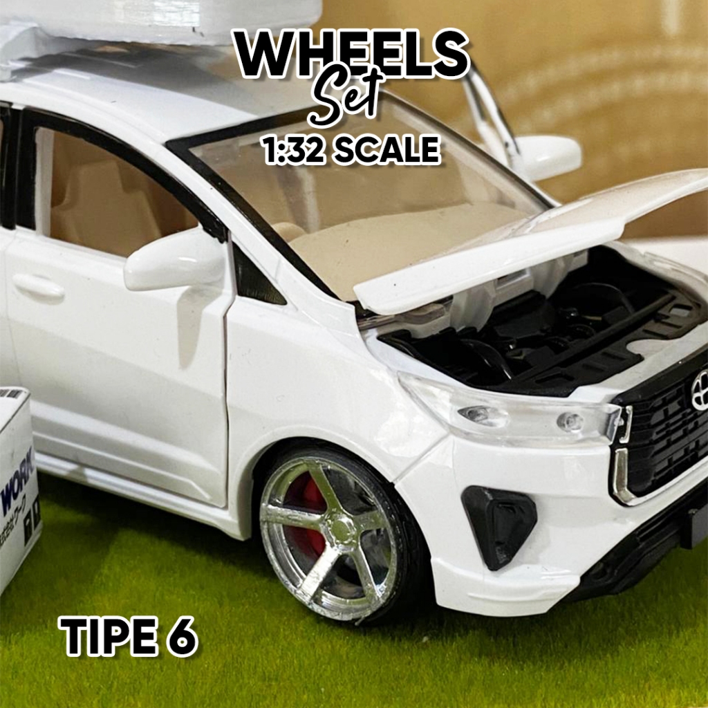 Jual Velg Diecast 1:32 / Velg Diecast /Velg Skala 32 TYPE 6 | Shopee ...