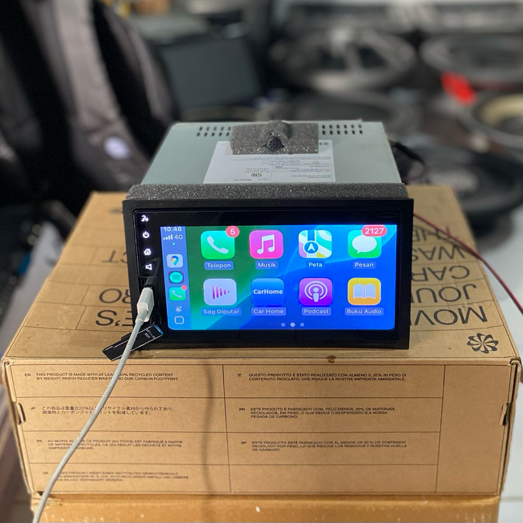 Jual Head Unit JVC RM4Z24 Original Suzuki Jimny Apple Carplay dan ...