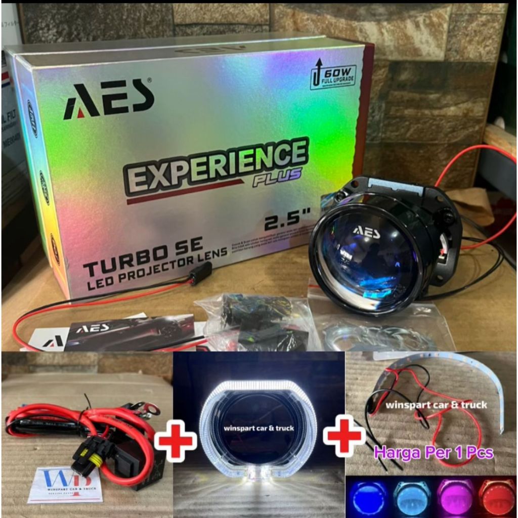 Jual PAKET Bi-LED AES Turbo SE Experience 2,5