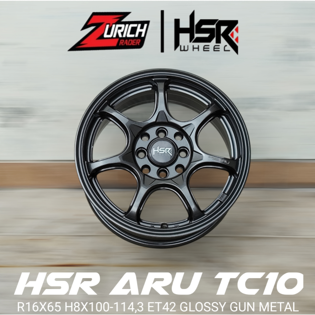Jual Velg Mobil Ring 15 Hsr Wheel Aru R15 Pelek Swift Ayla Ignis ...